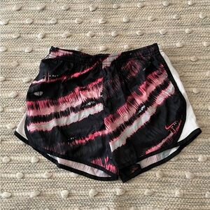 Nike Pink tie dye shorts